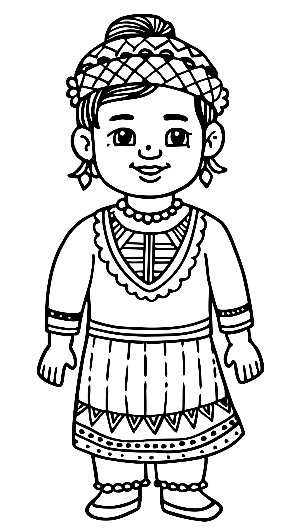 human coloring pages